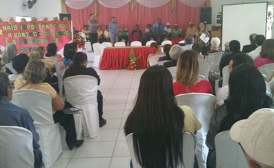 Idosos e comunidade acadêmica da Ufal participaram a aula inaugural