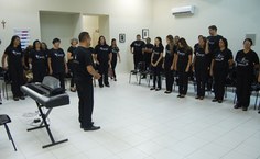 Gustavo Lima nos preparativos dos 40 anos do Corufal