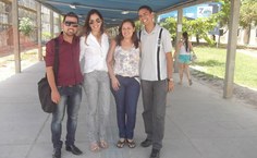 Ricarti, Izabelle, Janaina e Jhones na Ufes