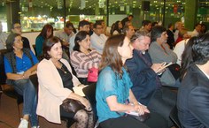 Stela Lameiras e Márcia Rejane, da Assessoria de Comunicação da Ufal