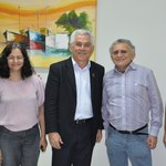 Em visita à Ufal, presidente do Ciseco é recebido pelo reitor Eurico Lôbo