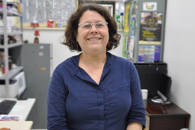 Professora Maria Tereza Araújo, coordenadora da Expofísica