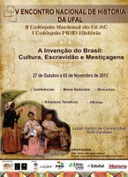 Inscrições abertas para 5º Encontro Nacional de História da Ufal