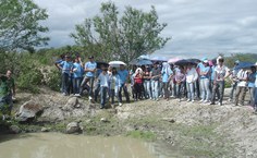 Alunos de turmas anteriores em visista ao Município de Maravilha-AL