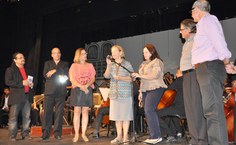 Maria Agusta, segunda regente do coro, foi uma das homenageadas pela Ufal