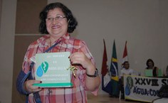 Teresa Calado, vice-dioretora do ICBS, também foi homenageada