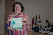 Teresa Calado, vice-dioretora do ICBS, também foi homenageada