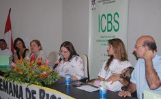 Vice-reitora Rachel Rocha abriu a solenidade e parabenizou a iniciativa