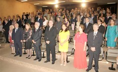 Solenidade realizada no auditório do Tribunal de Contas do Estado