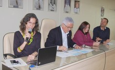 Reunião da equipe de gestão com os pesquisadores do Pró-equipamentos