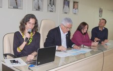 Reunião da equipe de gestão com os pesquisadores do Pró-equipamentos