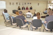 Reunião realizada nesta terça-feira, 10, na Sala dos Conselhos Superiores