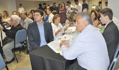 Prefeito Rui Palmeira e o assessor Institucional da Braskem, Milton Pradines prestigiaram o lançamento da bienal