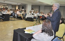 Reitor Eurico Lôbo agradece os parceiros e à equipe da Edufal pela realização da 6ª Bienal Internacional do Livro de Alagoas