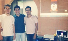 Equipe de alunos responsável pelo documentário