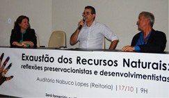 Especialistas debatem a exaustão dos recursos naturais e os mitos do desenvolvimento sustentável