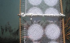 Filé utiliza elementos semelhantes ao da rede de pesca