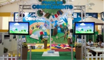 Praça do Conhecimento é destaque no mezanino do evento