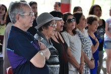 Professores aposentados foram homenageados na cerimônia de comemoração aos 40 anos do curso de Arquitetura