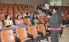 Educadores participaram da primeira aula