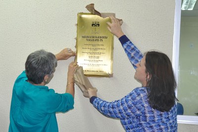 Rachel Rocha e Rita Namé inauguram as novas instalações da ETA