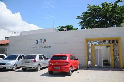 Fachada da Escola Técnica de Artes