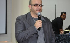 Professor e consultor do Senai, Sério Accioly, palestrante da noite