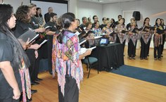 Corufal se apresenta e encanta público da jornada