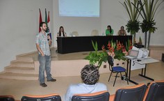 Wladimir Leite, da Univasf coordenador da mesa-redonda Arqeologia Histórica