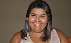 Maria Fernanda Lima, aluna de Serviço Social, iniciante no Pibic