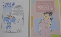 Cartilhas produzidas pelos residentes em Nutrição do HU orientam gestantes sobre a importância da alimentação saudável