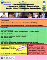 Transtornos psiquiátricos infantis serão discutidos em curso