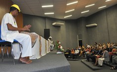 Apresentação da Orquestra de Tambores