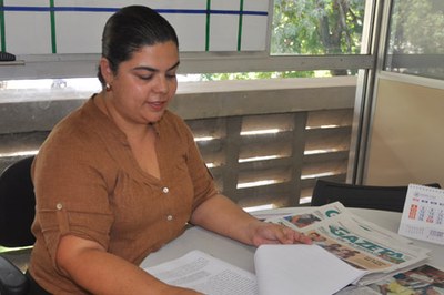 Professora Lídia Ramires, coordenadora do Projeto no Campus do Sertão