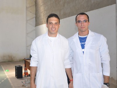 Victor Amorim e Victor Bastos fazem parte do do Grupo de Pesquisa em Ciências do Esporte | nothing