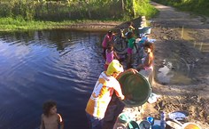 População utiliza a água dos rios diariamente e amplia o risco de contaminação