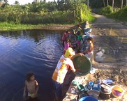 População utiliza a água dos rios diariamente e amplia o risco de contaminação