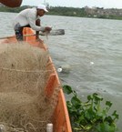 Pesquisa de campo tem a parceria de pescadores