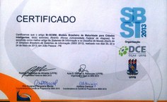 O artigo de Ricardo Alexandre Afonso foi premiado com o titulo de melhor artigo na Trilha Sistemas de Informação e os Desafios do Mundo Aberto