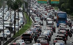 Congestionamento primiero dia da copa 2010 na África do Sul