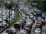 Congestionamento primiero dia da copa 2010 na África do Sul