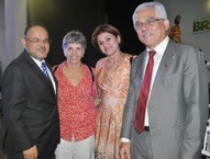 Secretário executivo do MEC, Henrique Paim, o reitor da Ufal, Eurico Lôbo, a diretora da Escola Técnica de Artes da Universidade, Rita Namè, e a coordenadora do Pronatec Ufal, Marilda Melo