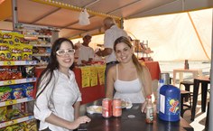 Ana Júlia e Andreza, alunas do programa de doutorado em Química