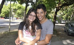 Erivaldo Lourenço e Juliana Cavalcanti passam grande parte do tempo juntos