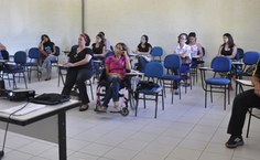 Aulas são realizadas no bloco de Educação Física