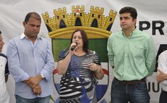 Vice-reitora Rachel Rocha agradeceu o empenho da Prefeitura em atender duplamente à população