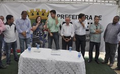 Vice-reitora Rachel Rocha falou da importância da obra para melhorar o acesso ao campus da Ufal