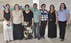 A coordenadora do Pronatec da Ufal Marilda Melo com equipe