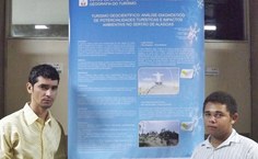 Os estudantes Bruno Rafael Ferreira de Figueiredo e Cristovão Pereira Lira