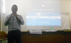 Prof Elton Lima Santos coordenador do curso de Zootecnia